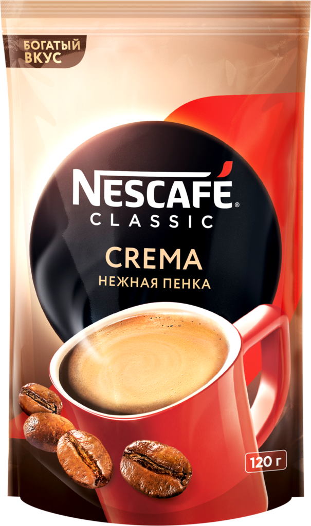 Кофе растворимый NESCAFE Classic Crema натуральный